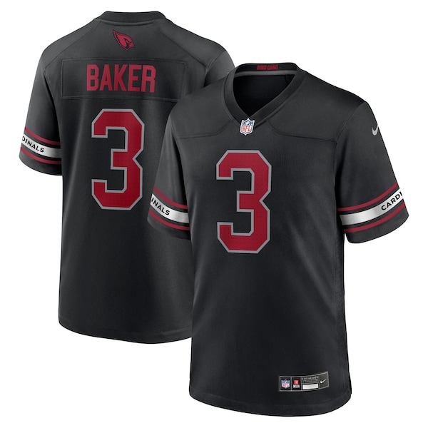 Budda Baker Arizona Cardinals Nike Game Jersey Black 2025/26