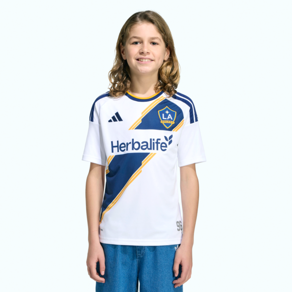 LA Galaxy Adidas Youth 2026 THE Velocity KIT Replica Jersey White 2026