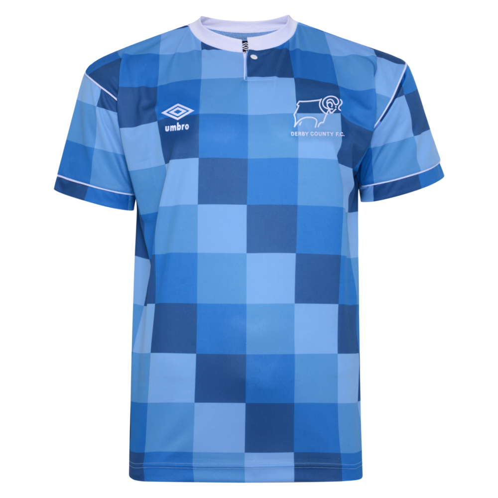 Derby County Auswärtstrikot 1988