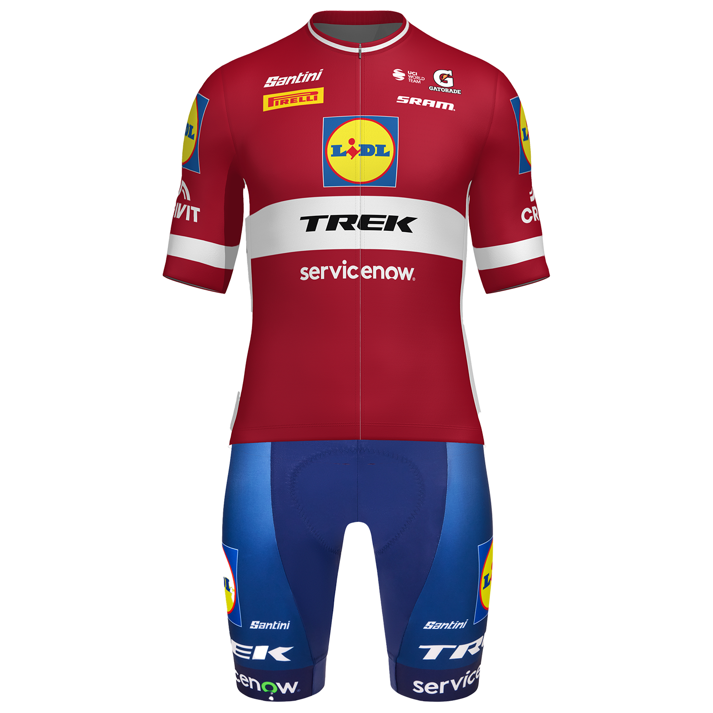 Lidl Trek Lettischer Meister Set (Trikot + Hose) 2026