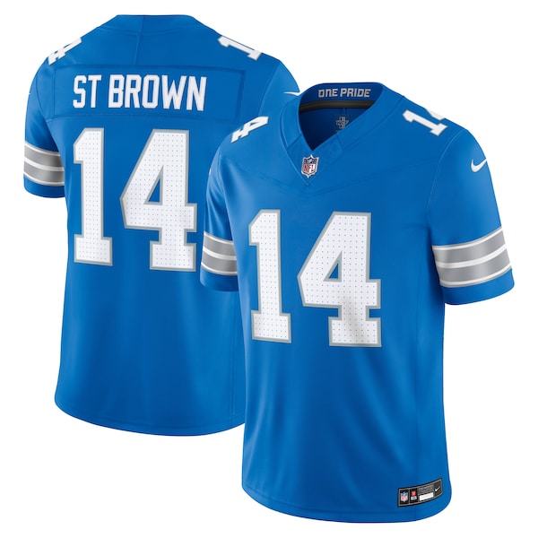 Amon RA ST Brown Detroit Lions Nike Game Jersey Blue 2026/27