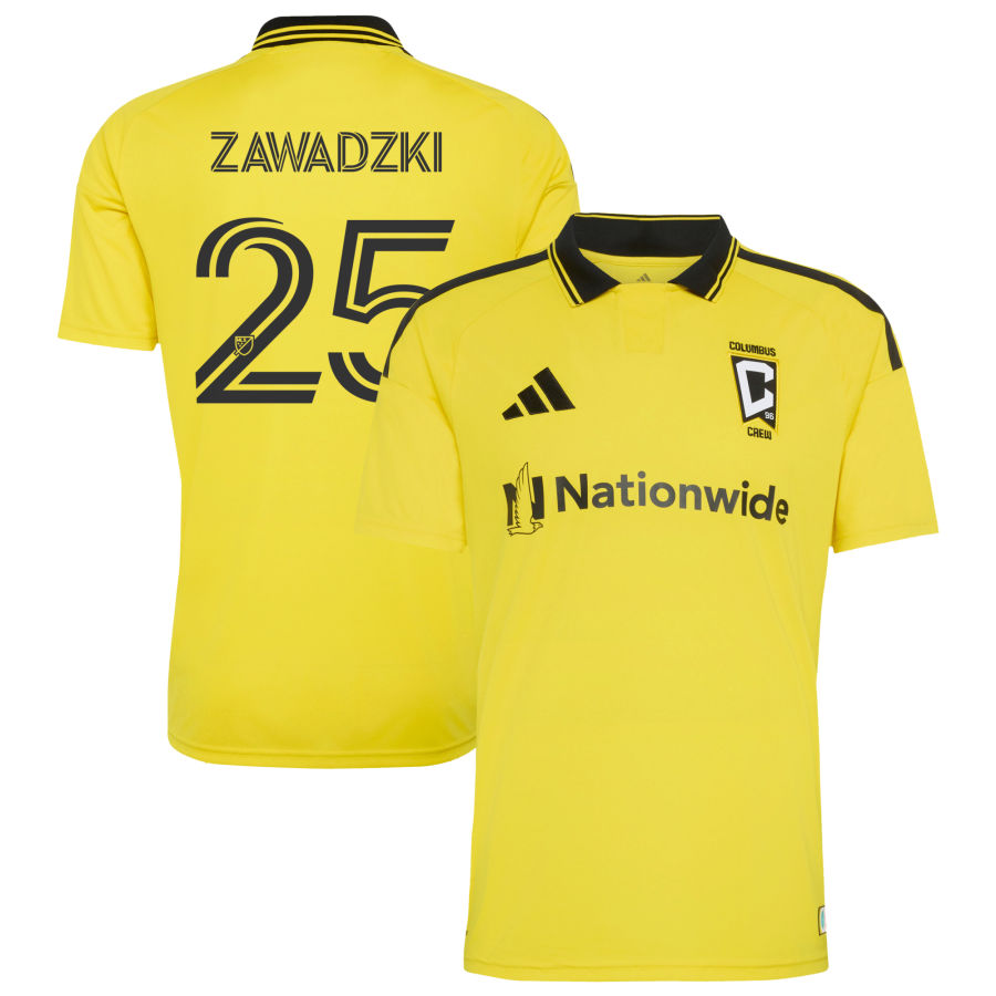 Columbus Crew Adidas 2026 THE Crafted FOR Excellence KIT Replica Custom Jersey Yellow 2026