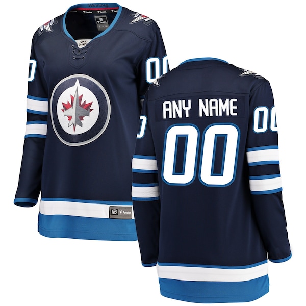 Winnipeg Jets Fanatics Breakaway Custom Jersey Blue 2026/27