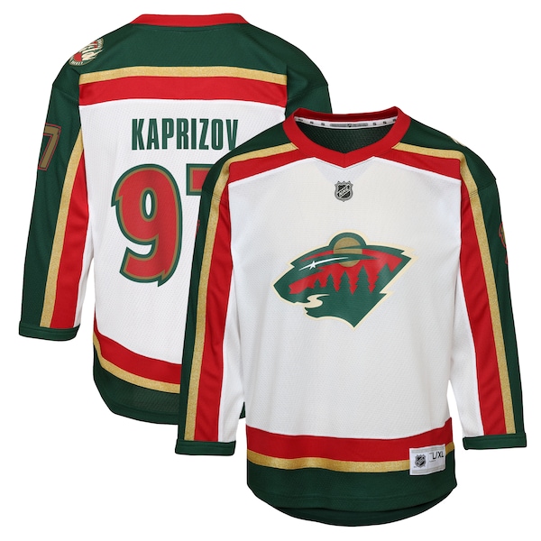 Kirill Kaprizov Minnesota Wild 25th Anniversary Replica Player Jersey White 2025/26
