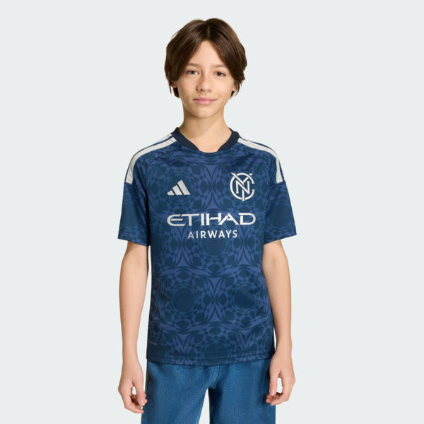 NEW York City FC Adidas Youth 2026 THE ALL Nations KIT Replica Jersey Blue 2026
