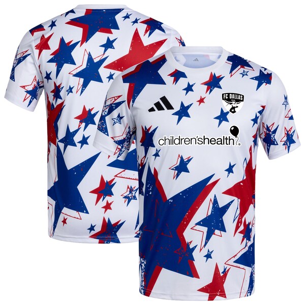 FC Dallas Adidas 2026 Americana PRE Match Jersey White 2026