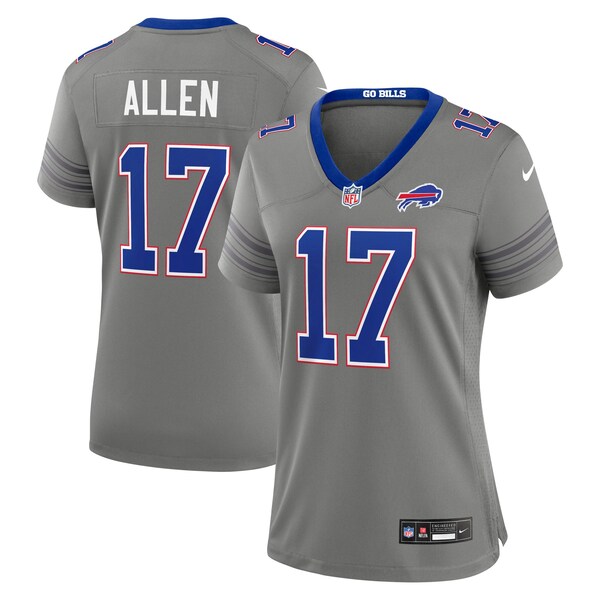 Josh Allen Buffalo Bills Nike Nickel City Game Jersey Gray 2025/26