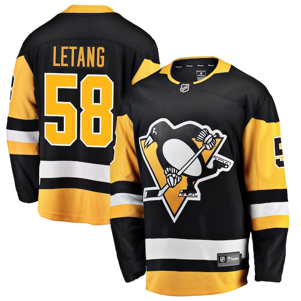 Kris Letang Pittsburgh Penguins Fanatics Breakaway Player Jersey Black 2026/27