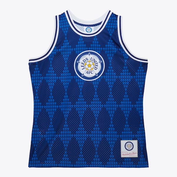 Leeds United Mitchell and Ness Tony Yeboah Swingman Trikot 2025/26
