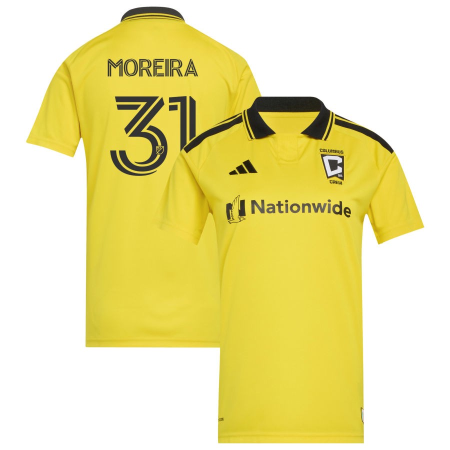 Columbus Crew Adidas Womens 2026 THE Crafted FOR Excellence KIT Replica Custom Jersey Yellow 2026