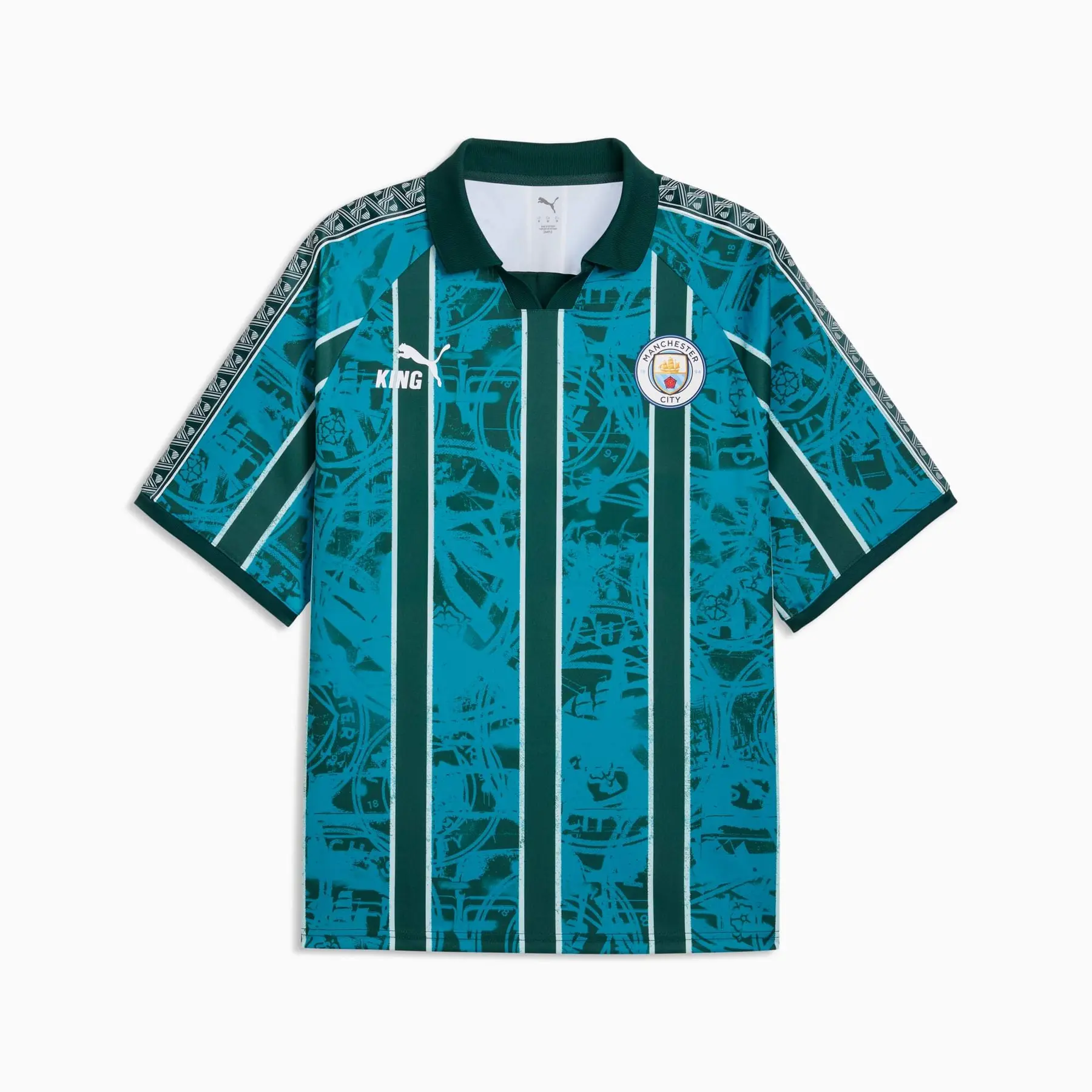 Manchester City Puma King Retro Trikot Blau 2026/27