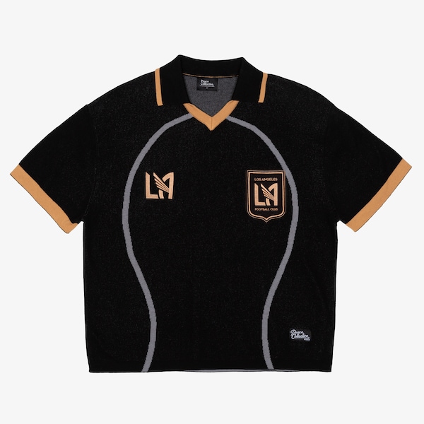 Lafc Peace Collective Team Crest Knit Jersey Black 2025/26