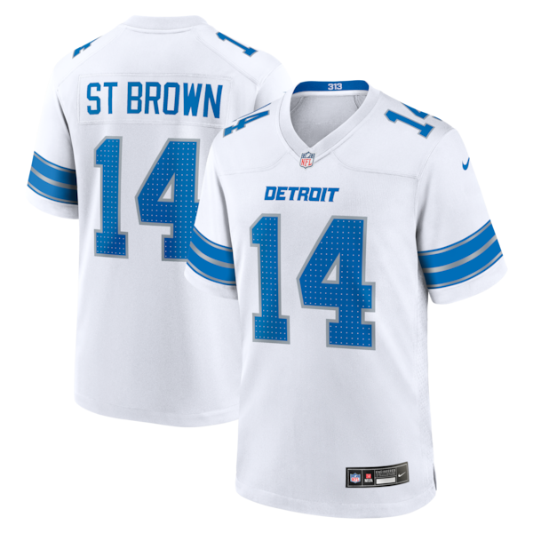 David Montgomery Detroit Lions Nike Game Jersey Black 2025/26