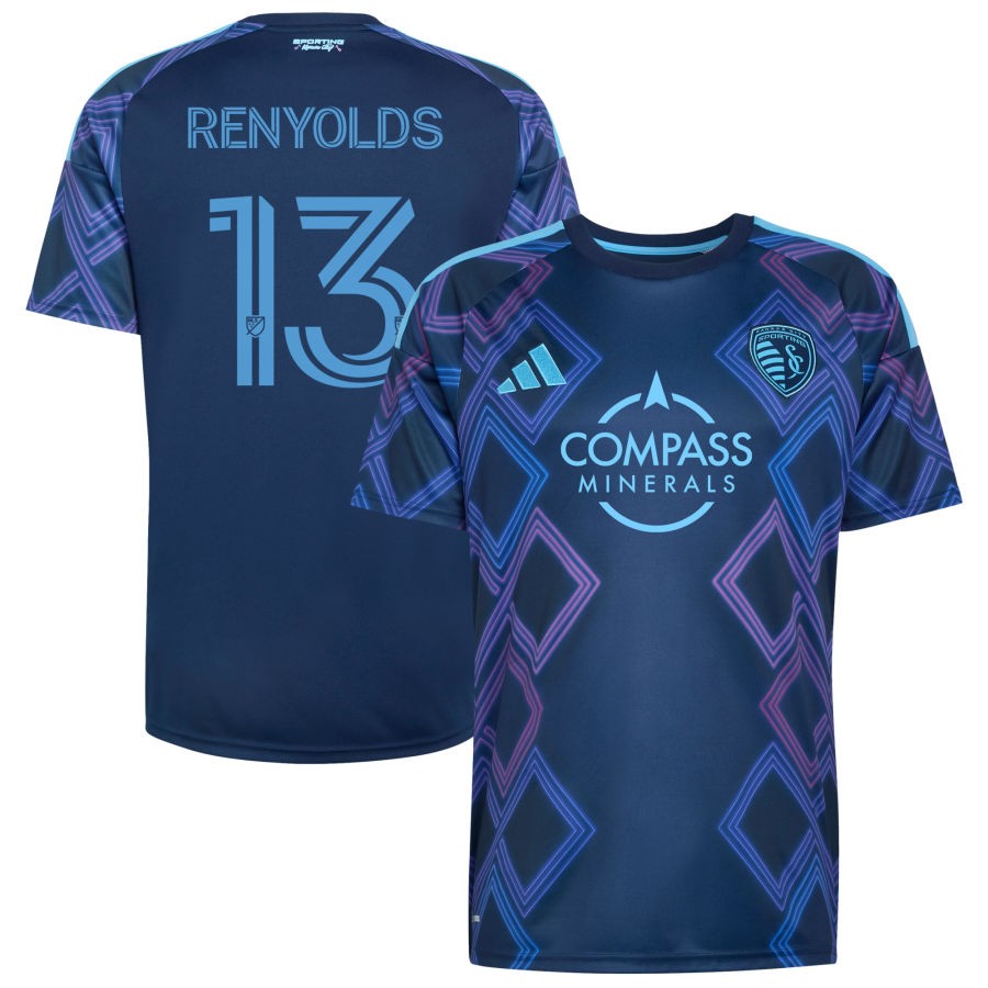 Sporting Kansas City Adidas 2026 THE 18th AND Vine KIT Replica Custom Jersey Blue 2026