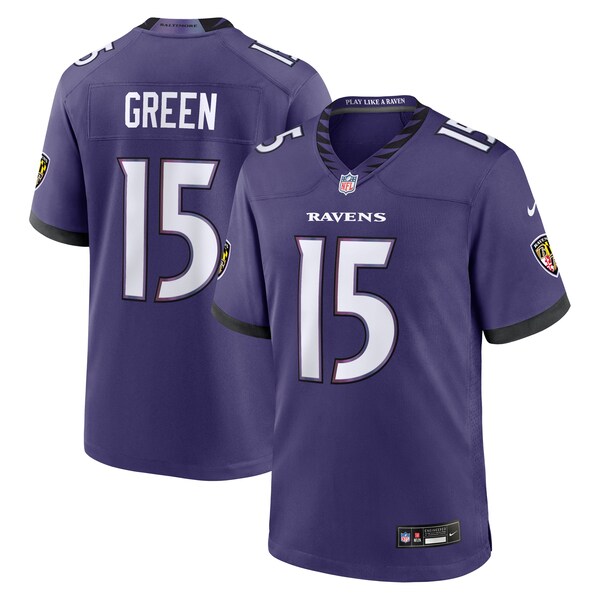 Mike Green Baltimore Ravens Nike Team Game Jersey Purple 2025/26
