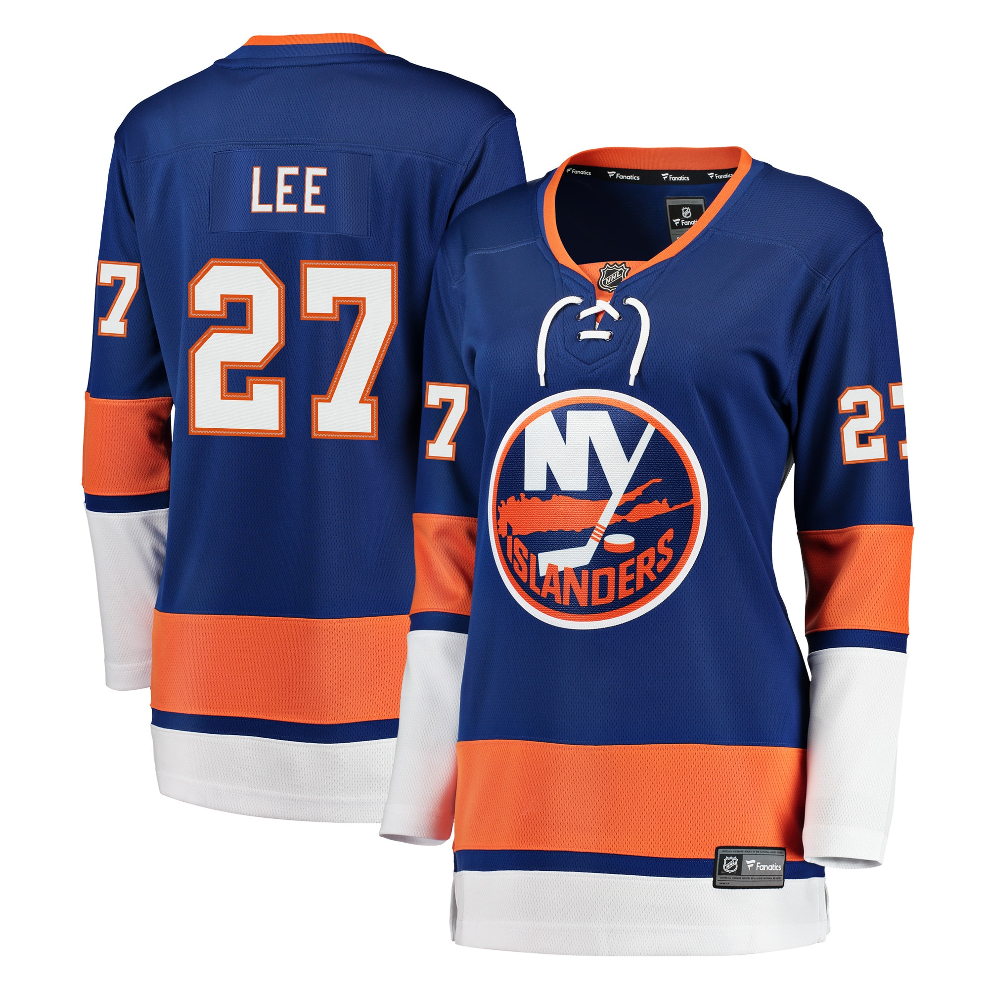 Anders LEE NEW York Islanders Fanatics Womens Breakaway Player Jersey Royal 2025/26