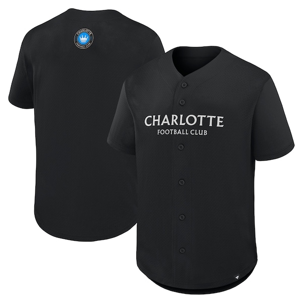 Charlotte FC Fanatics Maximum Intensity Button UP Jersey Black 2026/27