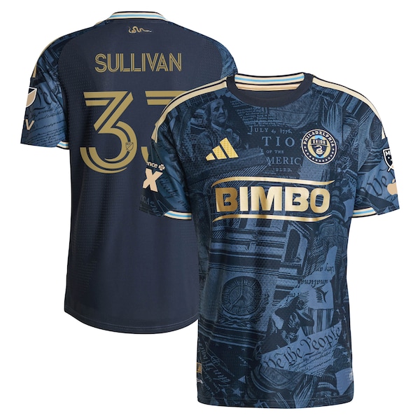 Philadelphia Union Adidas Youth 2026 1776 KIT Replica Jersey Navy 2026