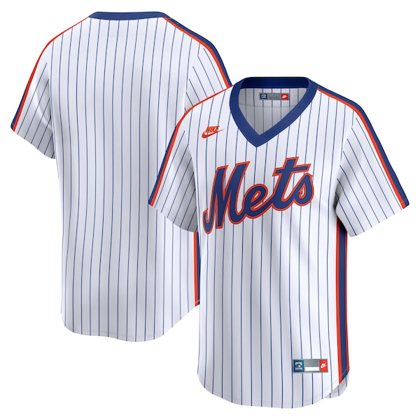 NEW York Mets Nike Cooperstown Collection Limited Jersey White 2026/27