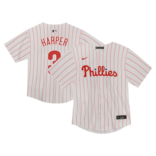 Bryce Harper Philadelphia Phillies Nike Toddler Game Jersey White 2026/27