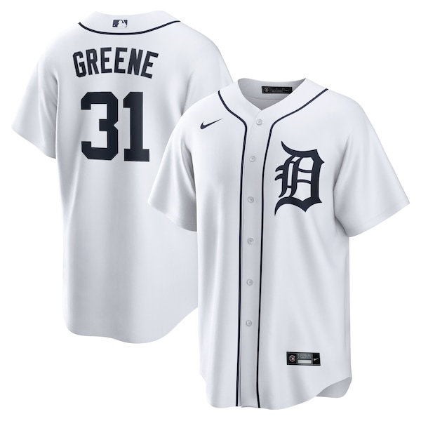 Riley Greene Detroit Tigers Nike Replica Player Jersey White 2025/26