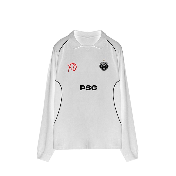 PSG X XO AND THE Weeknd Langarm Trikot Weiß 2025/26