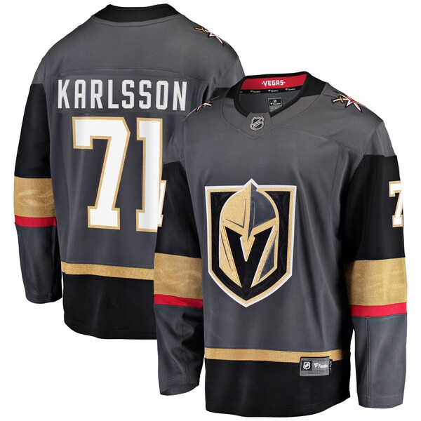 William Karlsson Vegas Golden Knights Fanatics Breakaway Jersey Gray 2025/26