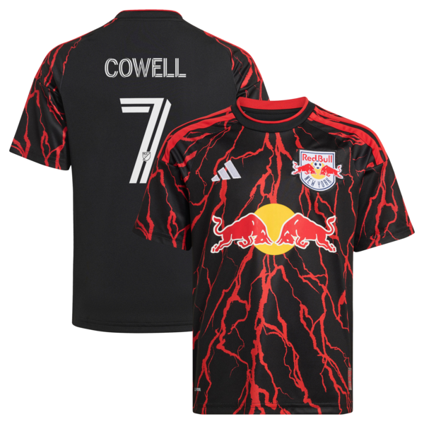 Adidas Cade Cowell Black NEW York RED Bulls 2026 the Rooted KIT Replica Jersey 2026