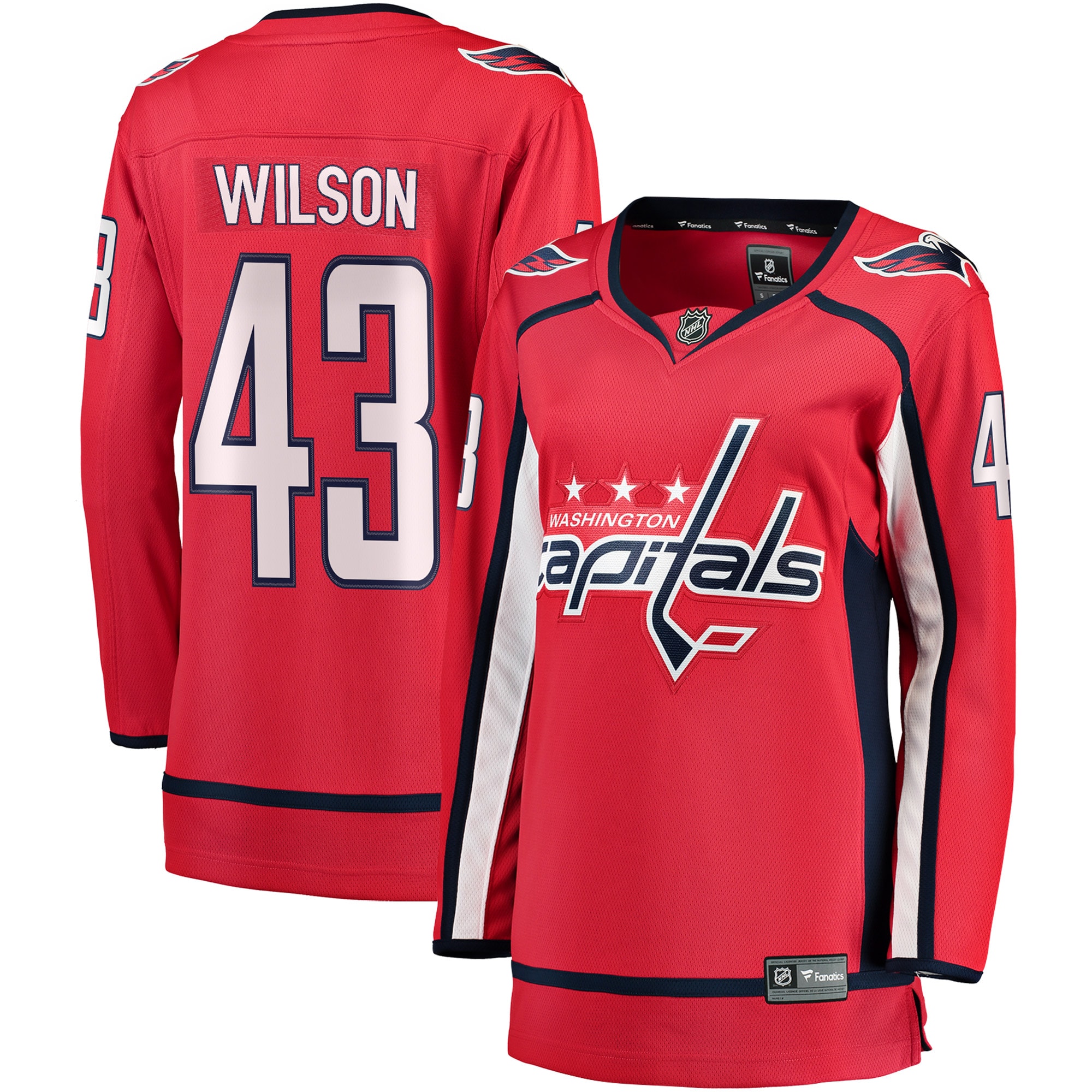 TOM Wilson Washington Capitals Fanatics Womens Breakaway Player Jersey RED 2025/26