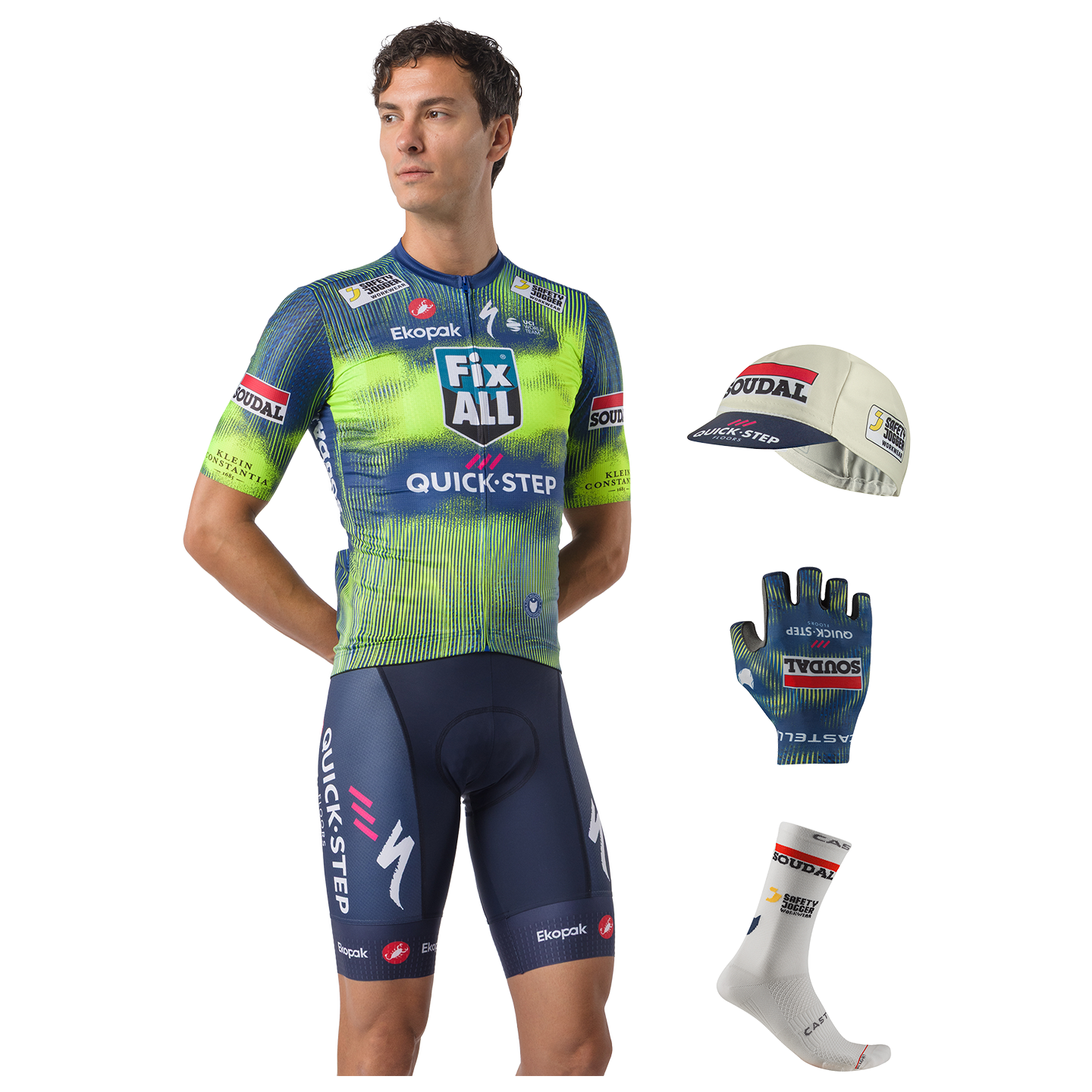 Soudal Quick-Step Set (Trikot + Hose) 2026