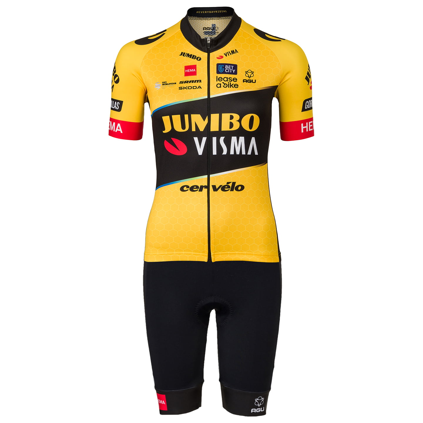 Visma–Lease a Bike Set (Trikot + Hose) 2023