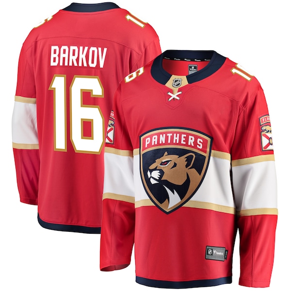 Aleksander Barkov Florida Panthers Fanatics Breakaway Jersey RED 2026/27