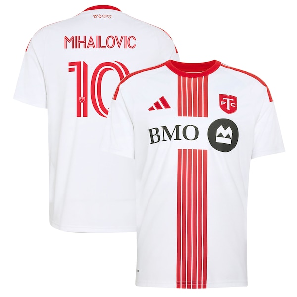 Djordje Mihailovic Toronto FC Adidas 2026 Winter KIT Replica Jersey White 2026