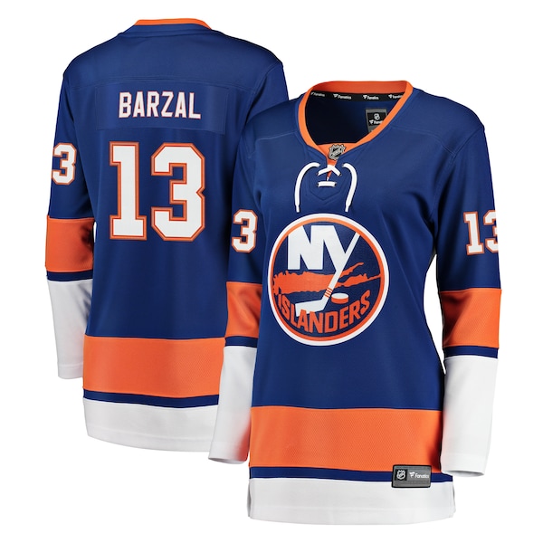 Fanatics Mathew Barzal Royal NEW York Islanders Breakaway Player Jersey 2025/26