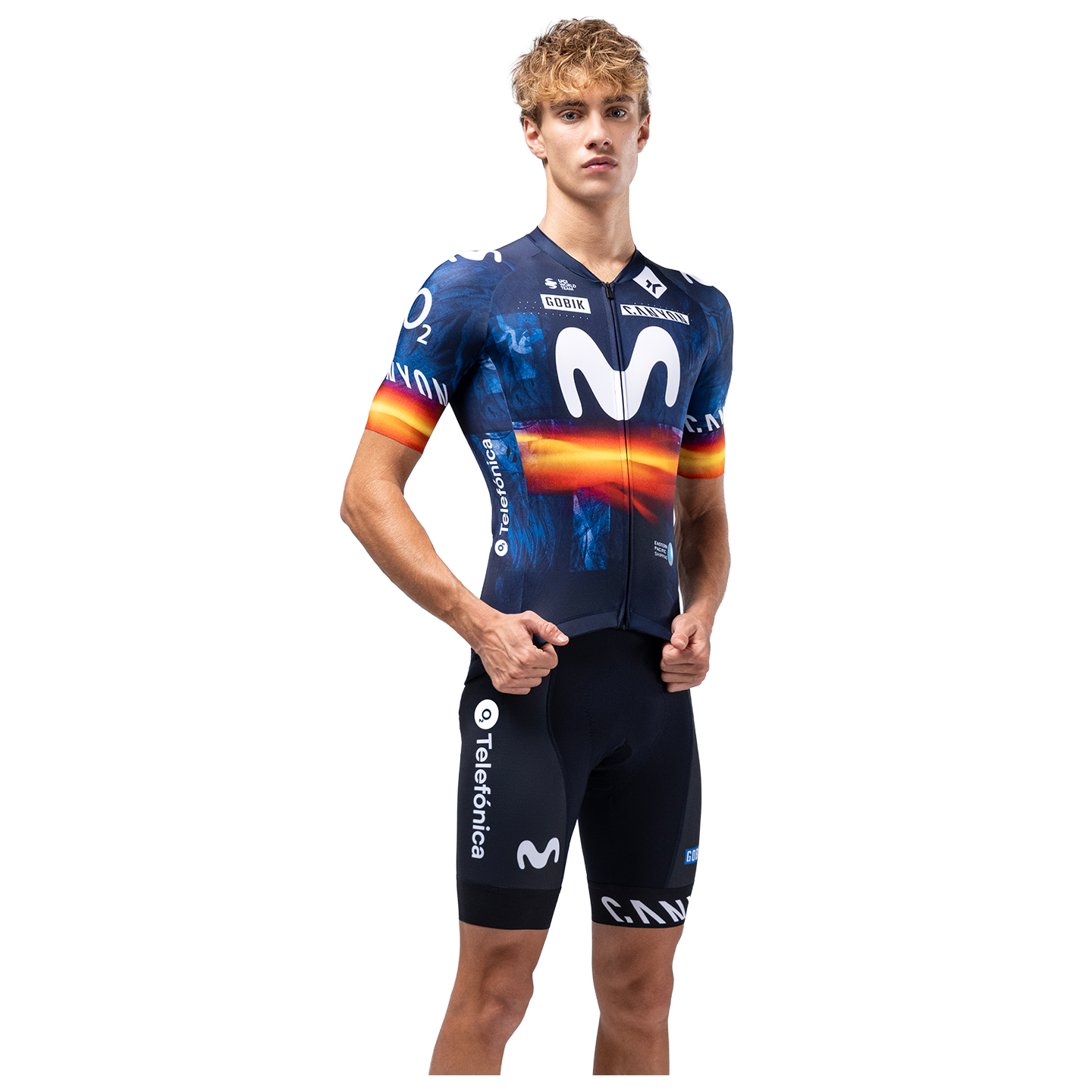 Movistar Spanischer Meister Set (Trikot + Hose) 2026