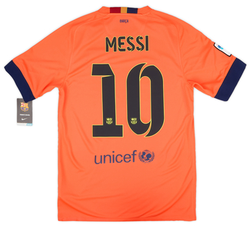Futbol Club Barcelona Auswärtstrikot 2014/15