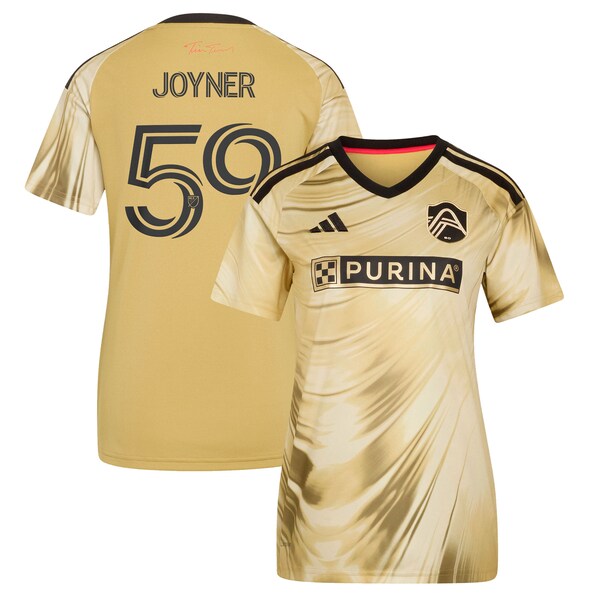 Mykhi Joyner ST Louis City SC Adidas Womens 2026 THE Tina Turner KIT Replica Jersey Yellow 2026