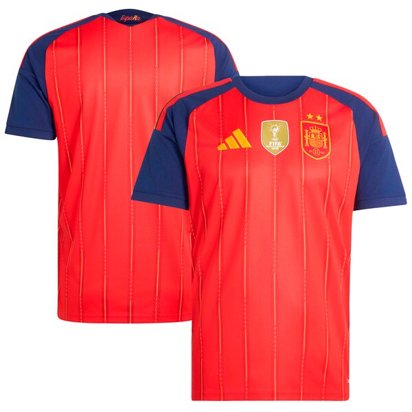 Spain National Team Adidas 2026 Fifa World CUP Champions Replica Jersey RED 2026