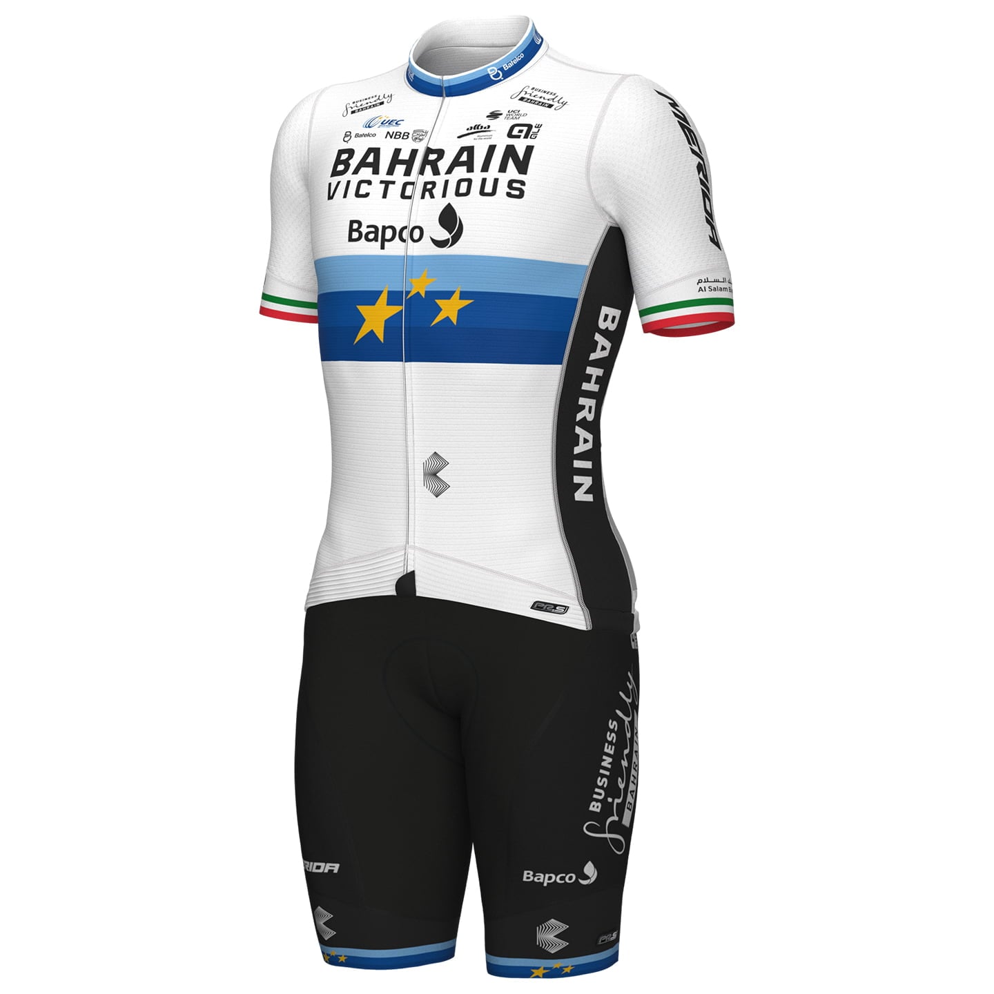 Team Bahrain Victorious Set (Trikot + Hose) 2022