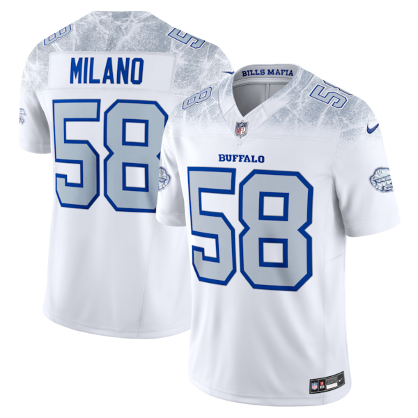 Mens Nike Matt Milano White Buffalo 2025