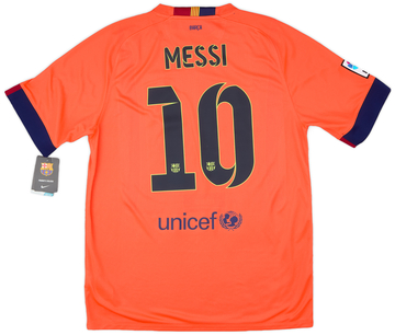 Futbol Club Barcelona Away Shirt 2014/15