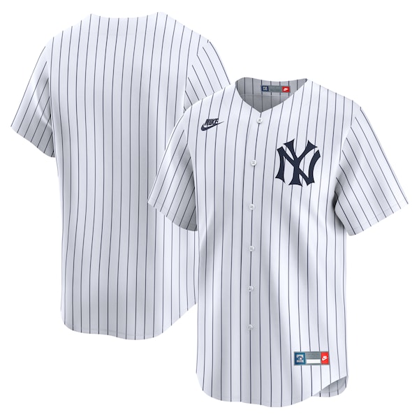 NEW York Yankees Nike Cooperstown Collection Limited Jersey White 2026/27