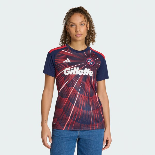 NEW England Revolution Adidas Womens 2026 Independence DAY Replica Jersey Blue 2026