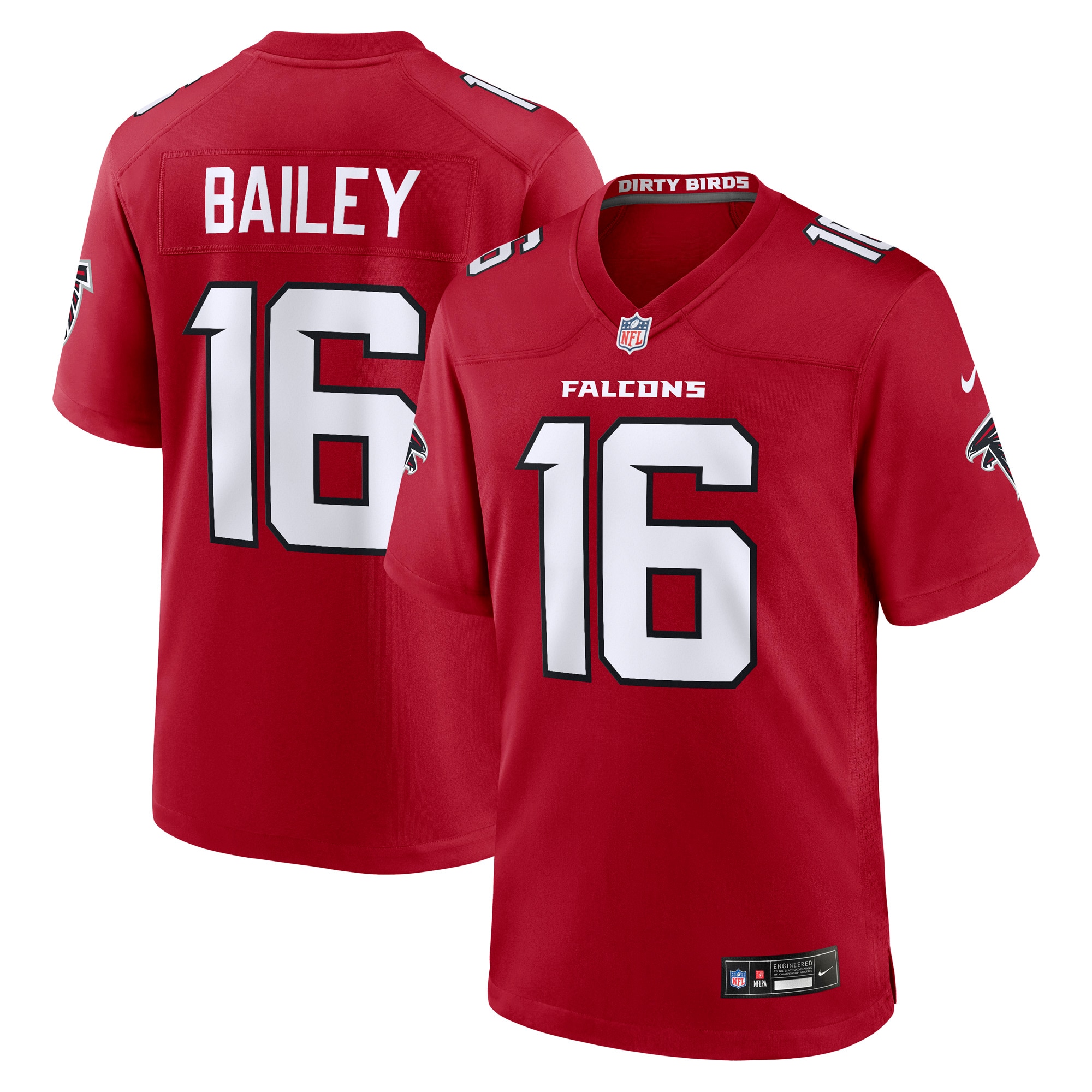 Jake Bailey Atlanta Falcons Nike Team Game Jersey RED 2025/26
