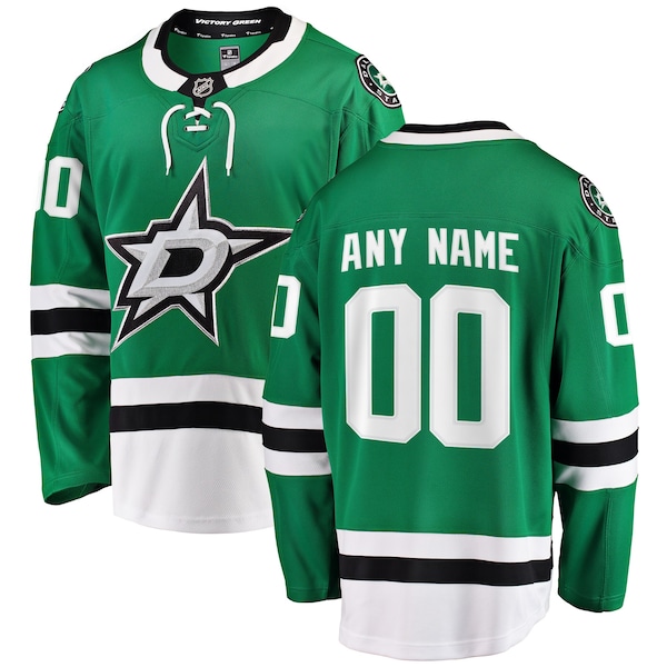 Dallas Stars Fanatics Breakaway Custom Jersey Green 2025/26