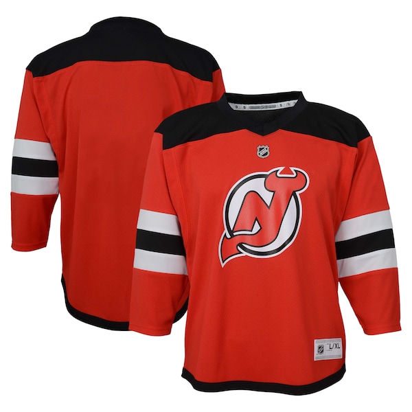 NEW Jersey Devils Youth Replica Jersey RED 2025/26