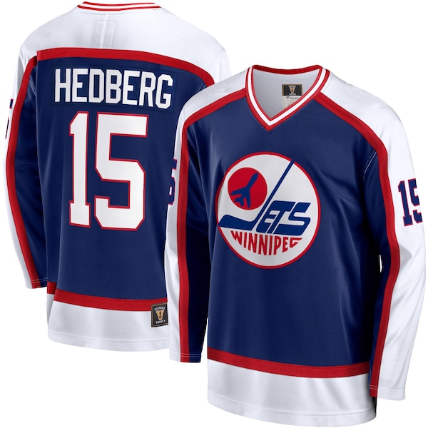 Anders Hedberg Winnipeg Jets Fanatics Premier Breakaway Retired Player Jersey Blue 2026/27
