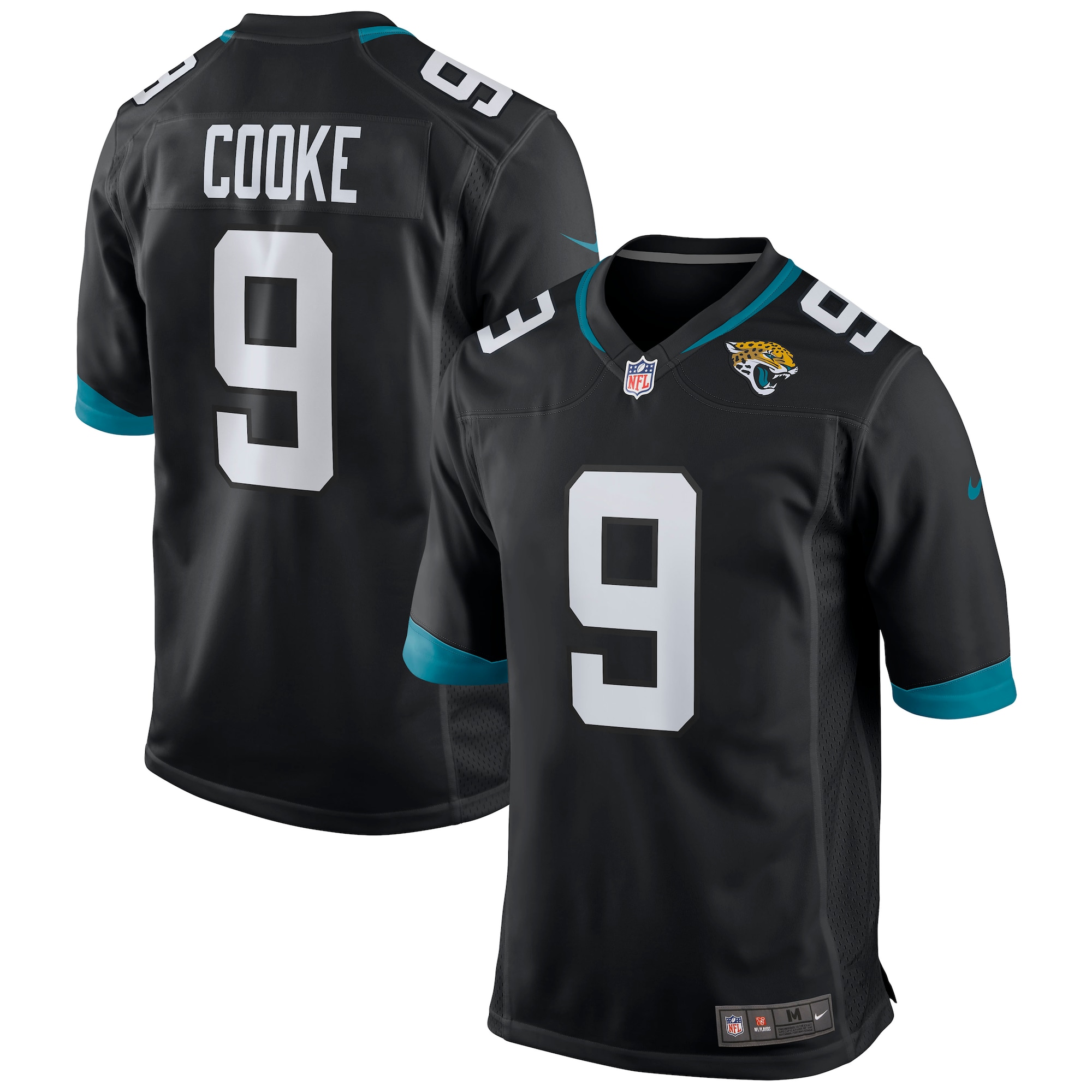 Logan Cooke Jacksonville Jaguars Nike Game Jersey Black 2025/26