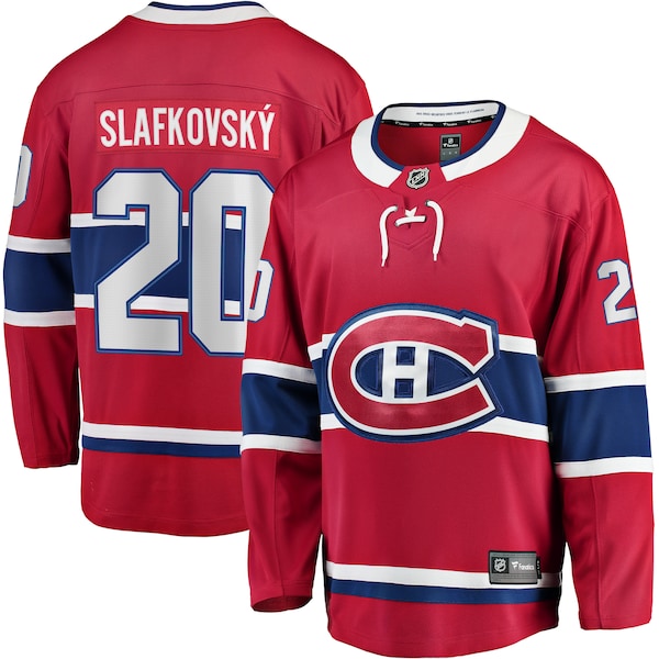 Juraj Slafkovsky Montreal Canadiens Fanatics Breakaway Jersey RED 2025/26