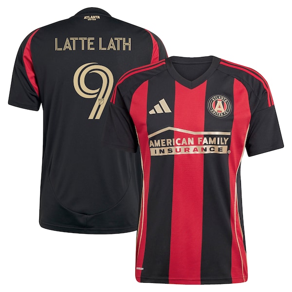 Emmanuel Latte Lath Atlanta United FC Adidas THE Connector Replica Jersey Black 2025/26